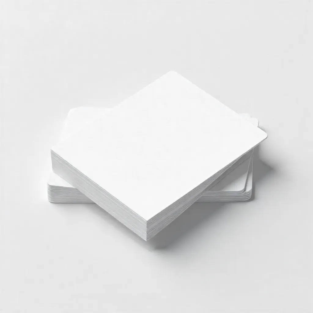 Custom card design process